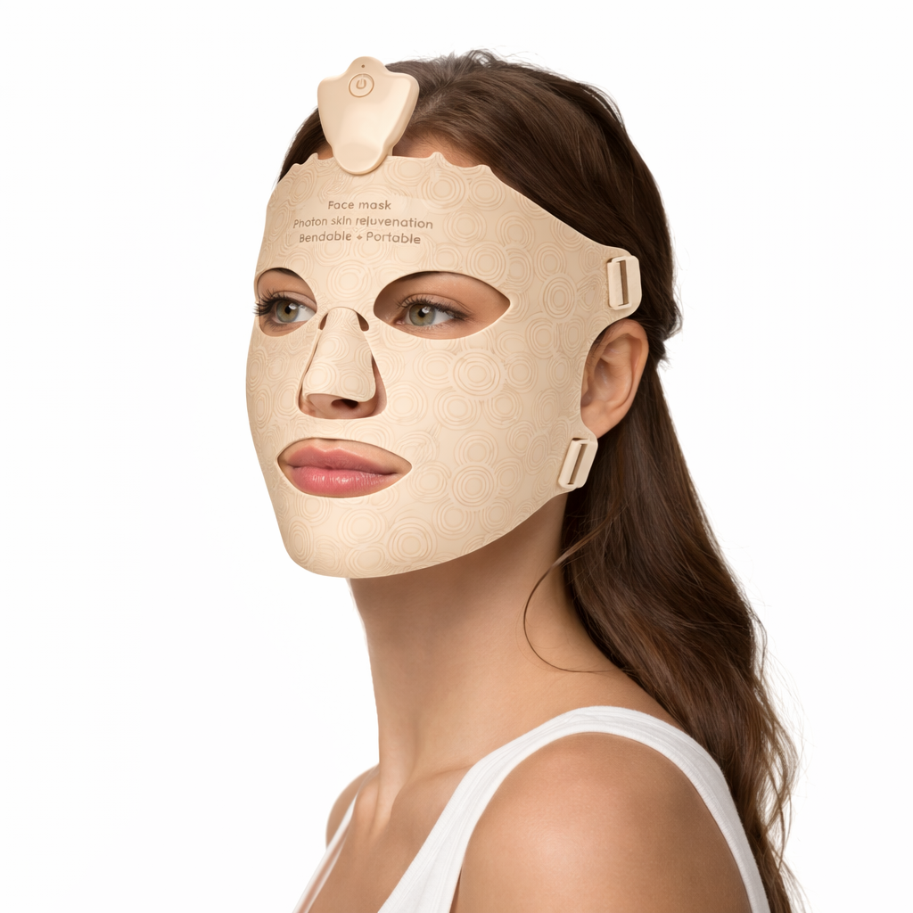 Led Mask Face - Brown