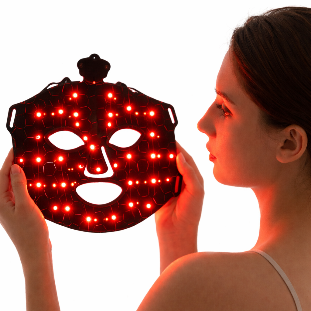 Led Mask Face - Brown