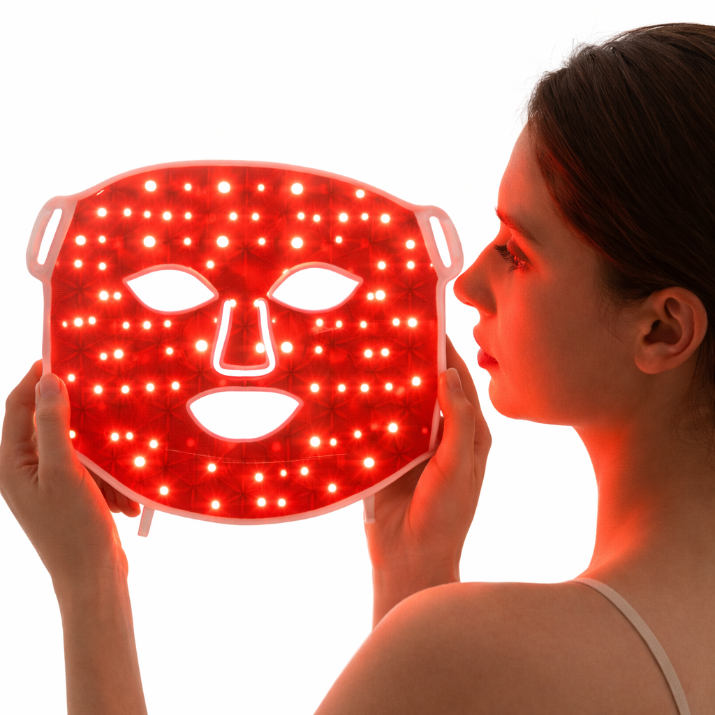 Led Mask Face - White